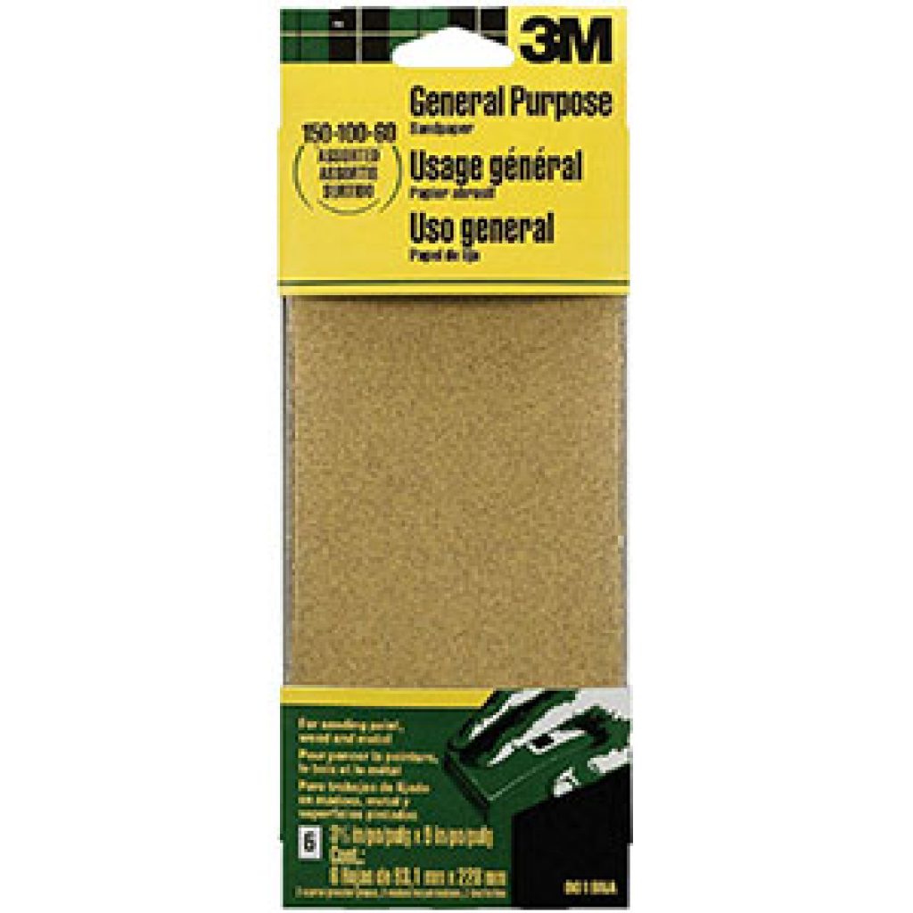 general purpose sandpaper sheets